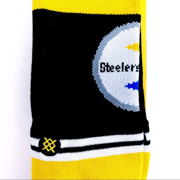 Stance NFL Pittsburgh Steelers Crew Socks Large Mens Fan Gear - Picture 5 of 7